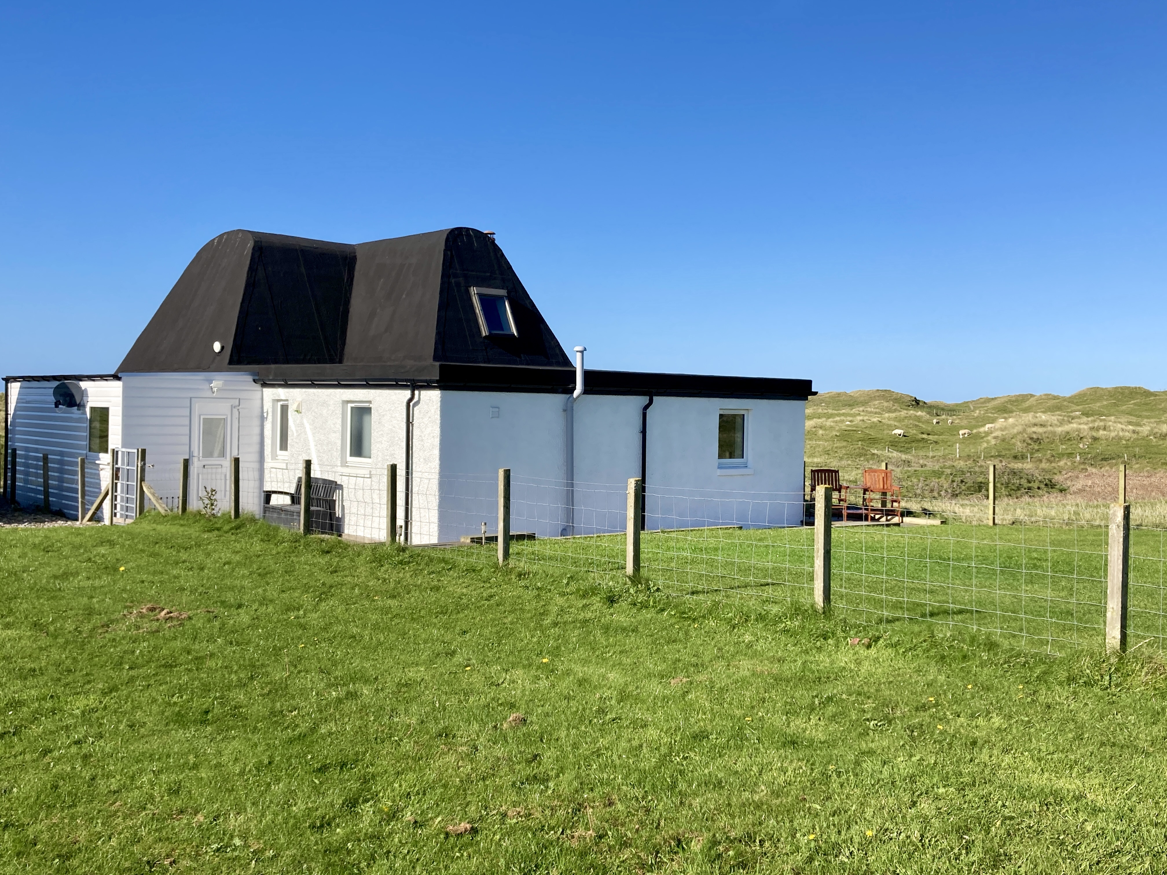 Front of the cottage